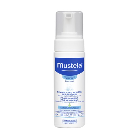 Mustela Shampooing Mousse Nourrisson Diffuseur 150ml