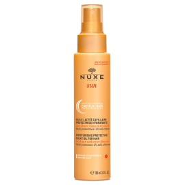 Nuxe sun Huile lactée capillaire protectrice hydratante cheveux et cuir chevelu 100 ml