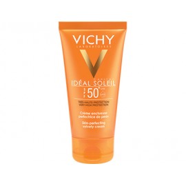 Vichy Idéal Soleil Crème Onctueuse SPF 50+ Texture blanche invisible