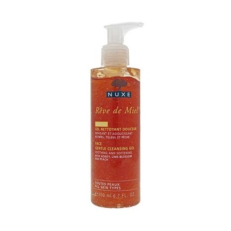 Nuxe Rêve de Miel Gel Nettoyant Démaquillant Douceur Visage (200 ml)