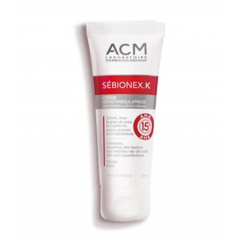ACM Sebionex K kératorégulatrice Crème 40 ml