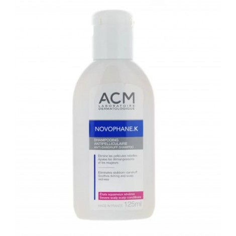 Acm Novophane K Shampooing Antipelliculaire États Squameux Sévères 125 Ml