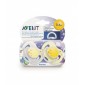 Avent Lot De 2 Sucettes Silicone Nuit 0-6 Mois