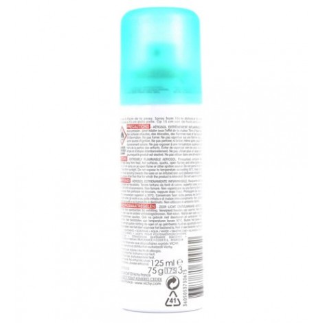 Vichy Déodorant Traitement Anti-Transpirant 48H Aerosol Anti-traces Jaunes et Blanches(125ml)