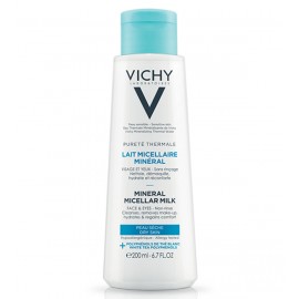 Vichy Pureté Thermale Lait micellaire peau sèche( 200 ml)
