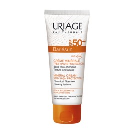 Uriage Bariésun Crème Minérale Peaux Allergique Spf 50+ (50 Ml)