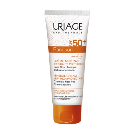 Uriage Bariesun Crème Minérale Peaux Allergique Spf 50+ (50 Ml)