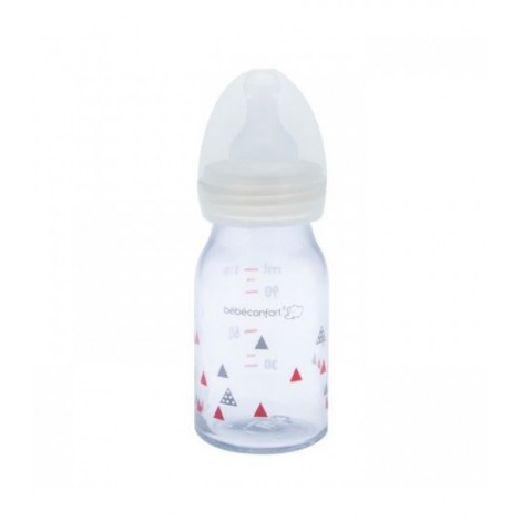 Bebe confort biberon droit en verre col standard 110ml