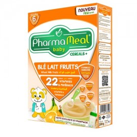 Pharmameal Céréale Blé Lait Fruits (200 grs)