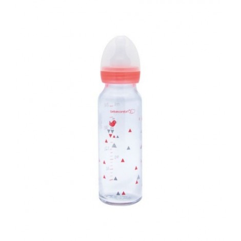 Bébé confort biberon droit en verre col standard 240ml