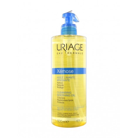 Uriage Xémose Huile Nettoyante Apaisante Visage et Corps 400ml