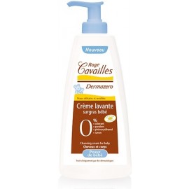 Rogé Cavaillés Dermazero Crème lavante Surgras Bébé cheveux & corps (500 ml)