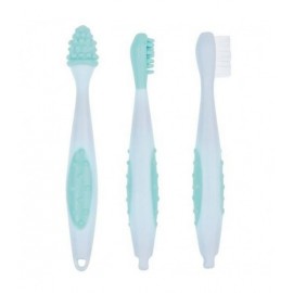 Bébé Confort Set De 3 Brosses A Dents Avec Sachet (0-36 Mois)