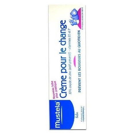 Mustela : Crème change 123 irritations et rougeurs Mustela, tube de 50 ml