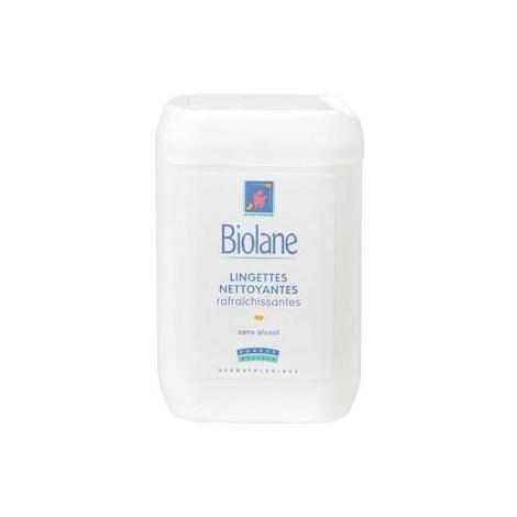 Biolane Boîtier 72 Lingettes nettoyantes rafraîchissantes