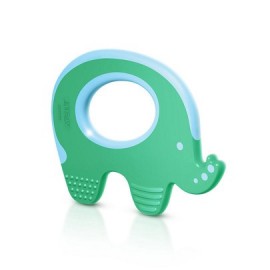 Avent Anneau de Dentition Eléphant Vert (3 mois et plus)