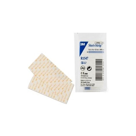 3M Steri-Strip Sutures cutanées adhésives 12mmx100mm