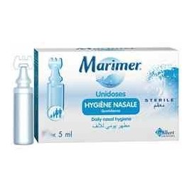 Marimer Sérum Physiologique Hygiene Nasale Unidose Sterile (18x5ml)