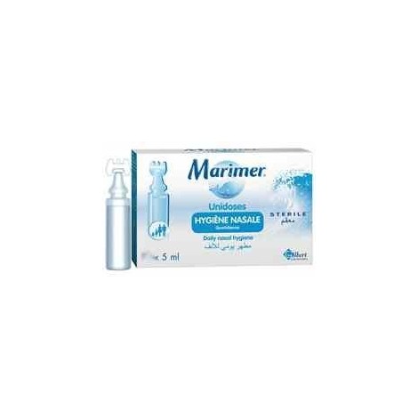 Marimer sérum physiologique hygiene nasale UNIDOSE STÉRILE 18x5ml