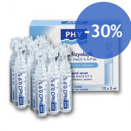 Offre Phy Sérum Physiologique Stérile Nasale et Ophtalmique (10 Unidoses x 5 ml)