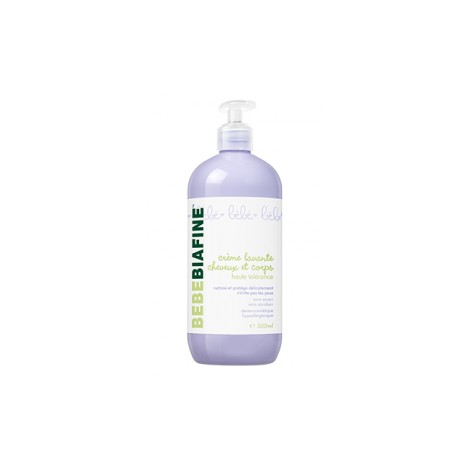 Bebebiafine Crème Lavante Cheveux Et Corps (500 ml) - APYAPARA