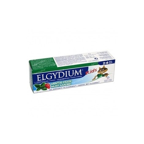 Elgydium Dentifrice Junior Enfant 2 à 6 ans Menthe Fraise (50 ml)