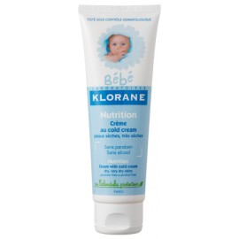 Klorane Crème Nutritive au Cold Cream Pour Bébé (40 ml)