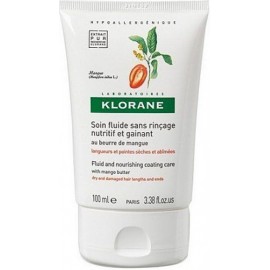 Klorane Soin Fluide Sans Rinçage au Beurre de Mangue (50 ml)