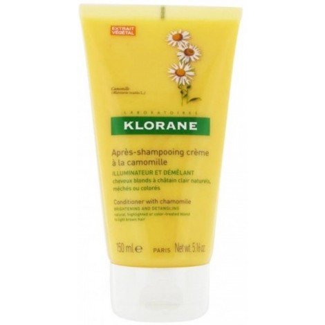 KLORANE Après-shampooing crème illuminatrice à la camomille (150ml)