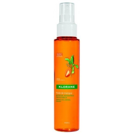 Klorane Huile de Mangue cheveux secs et abîmés. Spray 125ml