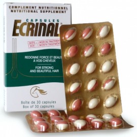 Ecrinal (30 capsules) Cheveux 1 Mois de Traitement