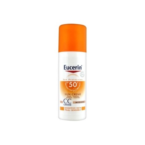 EUCERIN SUN PROTECTION CC CRÉME MÉDIUM SPF 50+ (50 ML)