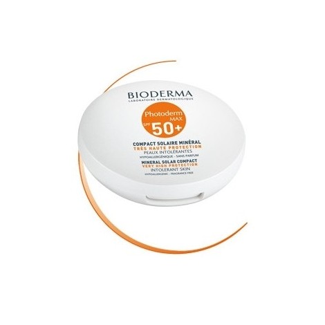 BIODERMA PHOTODERM MAX SPF 50+ 10G COMPACT SOLAIRE MINÉRAL DORÉ