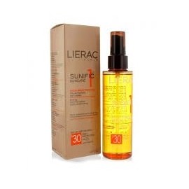 Lierac Sunific Solaire Huile Satinante Activatrice De Bronzage Anti-Age Spf 30 Corp (125 Ml)