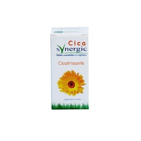 SYNERGIC CICA CICATRISANTE 10ML EFFET CICATRISANT TRÈS RAPIDE EN CAS DE BLESSURES, ÉCORCHURES ET BRÛLURES