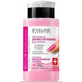 Eveline Dissolvant Professionnel 3 En 1 Fortifiant Nourrissant Nettoyant (190 Ml)