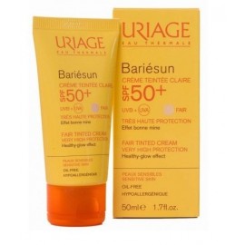 Uriage Bariésun Crème Solaire Teintée Claire Spf 50 +( 50ml )