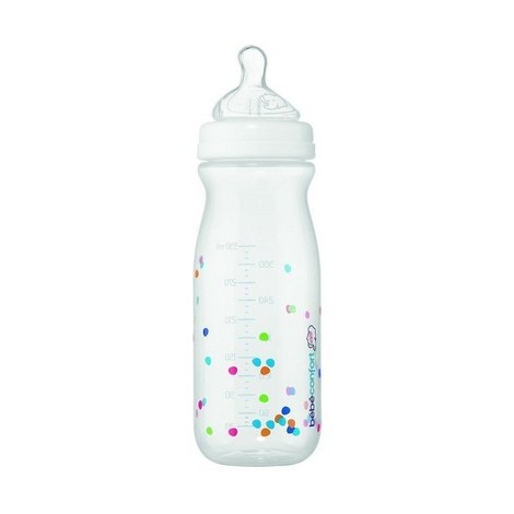 Bébé Confort Premium Biberon Natural Confort Verrre (270ml) (Tétine 2 Trous)