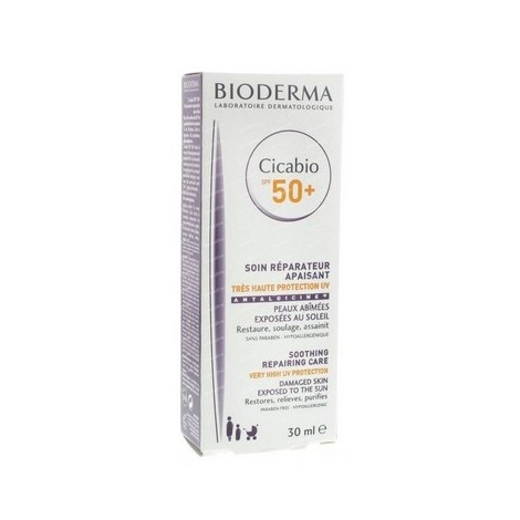 Bioderma Cicabio Soin Réparateur Apaisant spf50+ (30Ml)