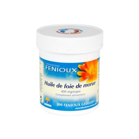 Fenioux Huile de Foie de Morue 200 gélules