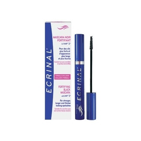 Asepta Ecrinal Cils Mascara Noir Fortifiant Flacon (7ml)