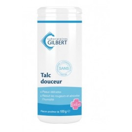 Gilbert Talc Douceur Flacon Poudreux (100g)