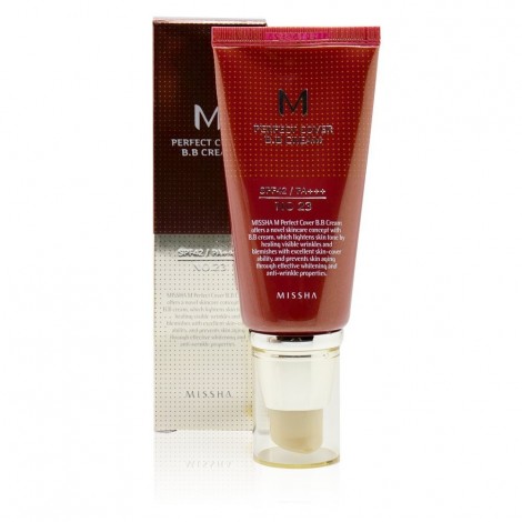 Missha BB Cream M Perfect Cover 6-en-1 SPF42/PA+++ (50 ml)