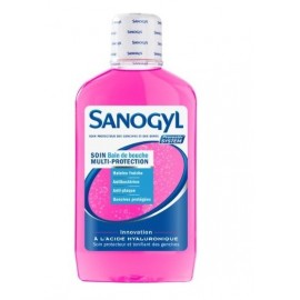Sanogyl Bain De Bouche Multiprotection A L'acide Hyaluronique (500ml)