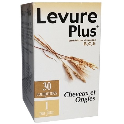 Levure plus cheveux et ongles 30 comprimés