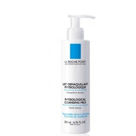 La Roche Posay Lait Démaquillant Visage Physiologique (200ml) (Peaux Sèches)