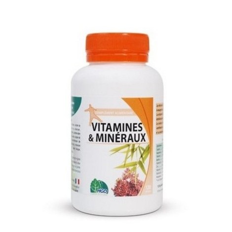 Mgd Nature Vitamines & Minéraux (120 Gélules) 