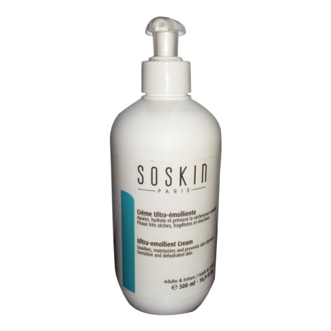 Soskin Crème Ultra Emolliente (500ml) Peaux Très Sèches