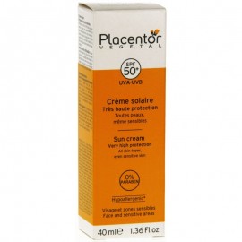 Placentor Végétal Crème Solaire Invisible (SPF 50+)
