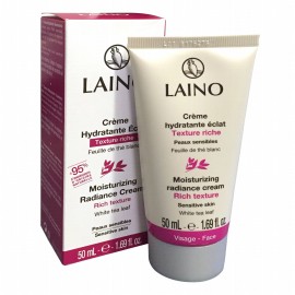Laino Crème hydratante éclat texture riche peaux sensibles (50ml)